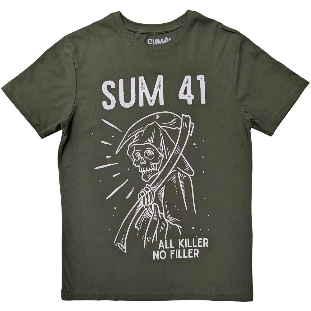 Sum 41 - Reaper Herren T-Shirt - Grün